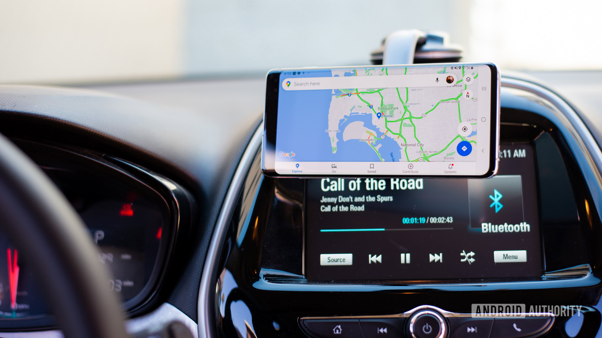 Complete Home Dash Mount Magnetic Phone Holder