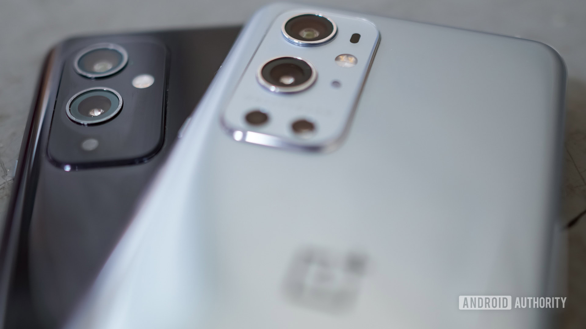 OnePlus 9 Pro vs OnePlus 9 low angle camera modules