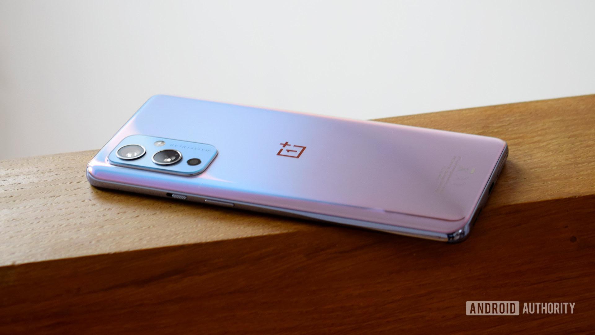 OnePlus 9 rear view showing camera — older phone