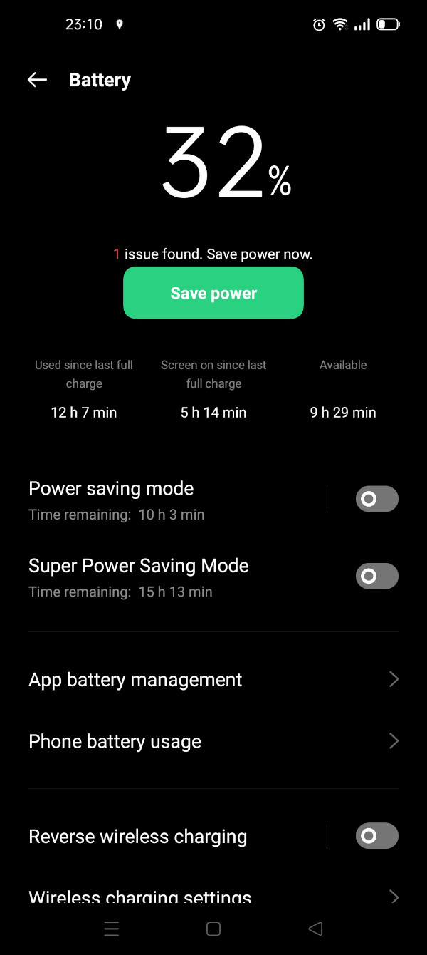 Oppo Find X3 Pro battery life