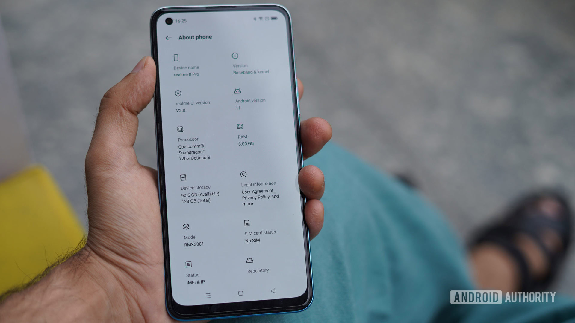 realme 8 Pro review with specs on phone