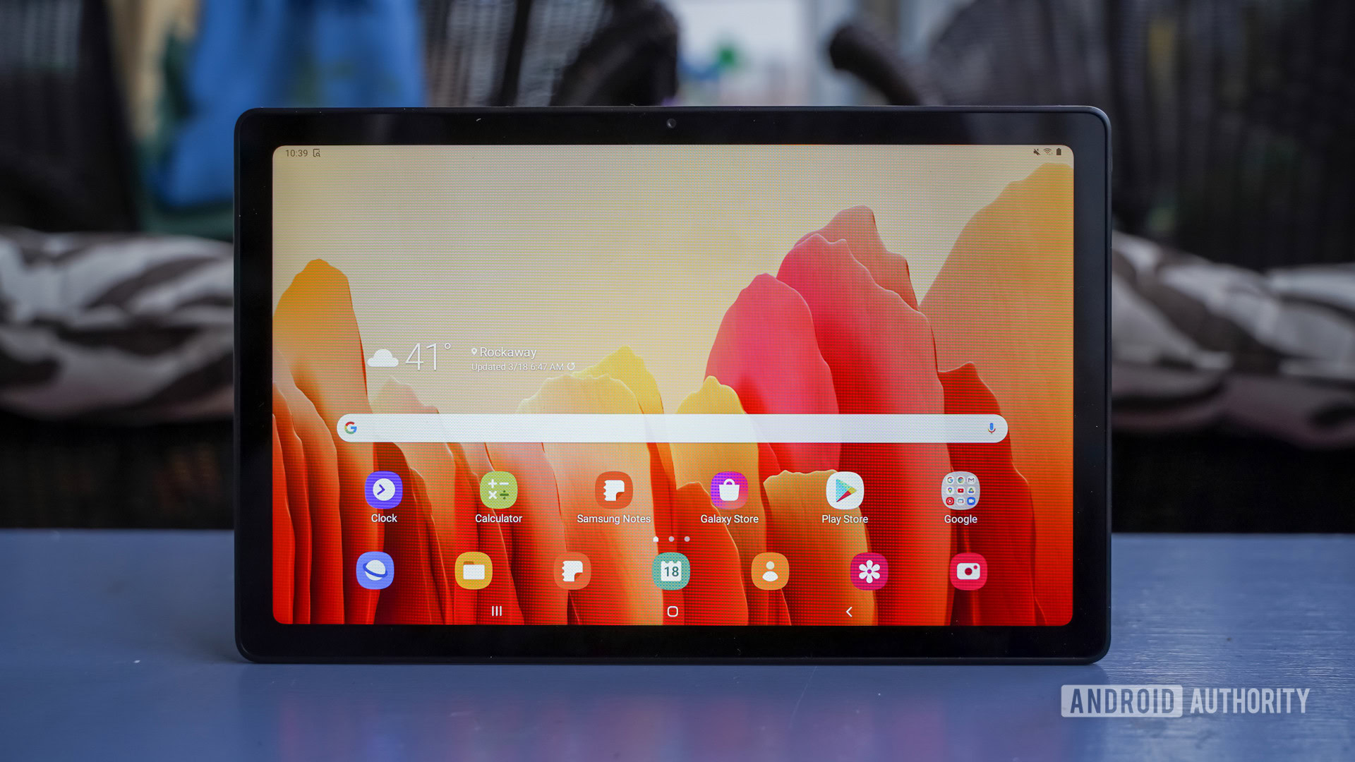 Samsung Galaxy Tab A7 display