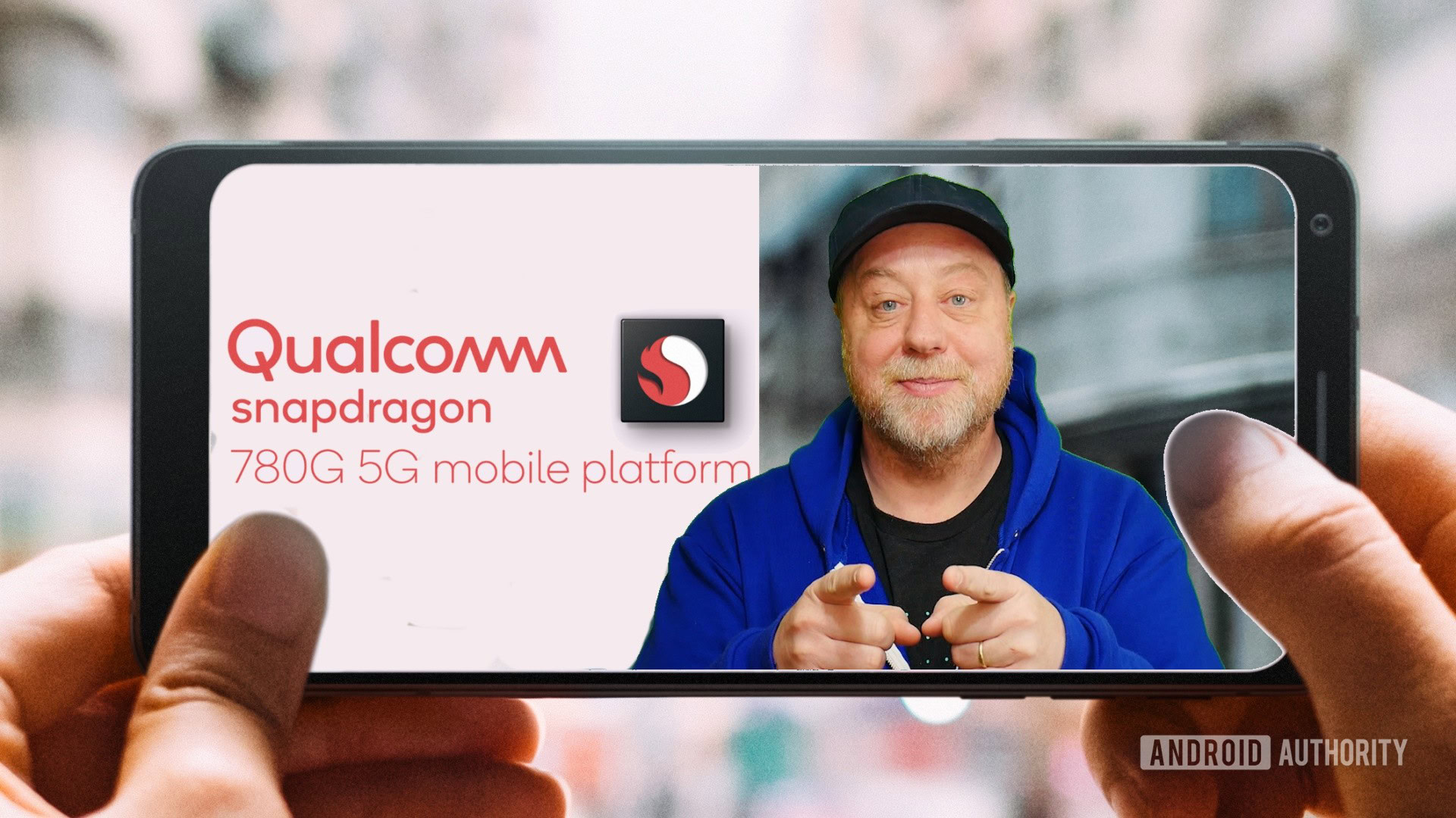 Gary Explains next to Snapdragon 780G logo