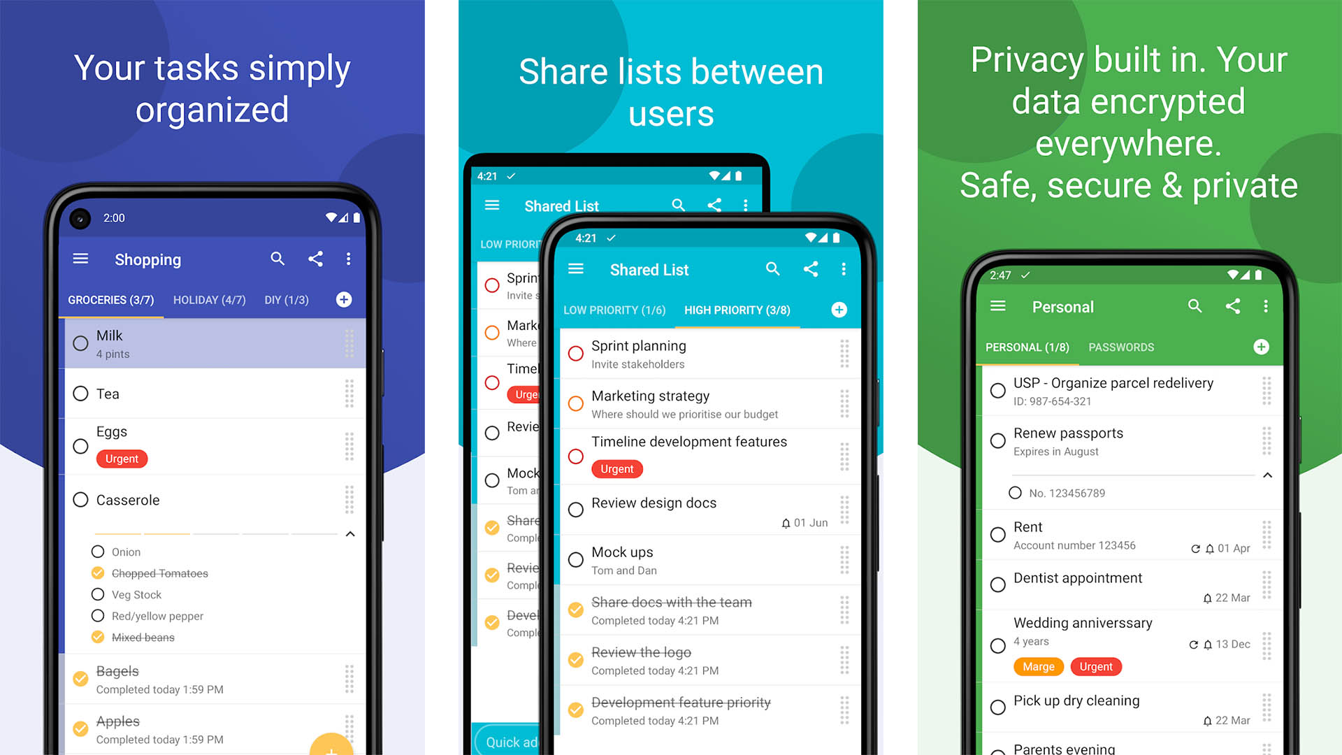 Tasks by Pocket Brilliance screenshot 2022