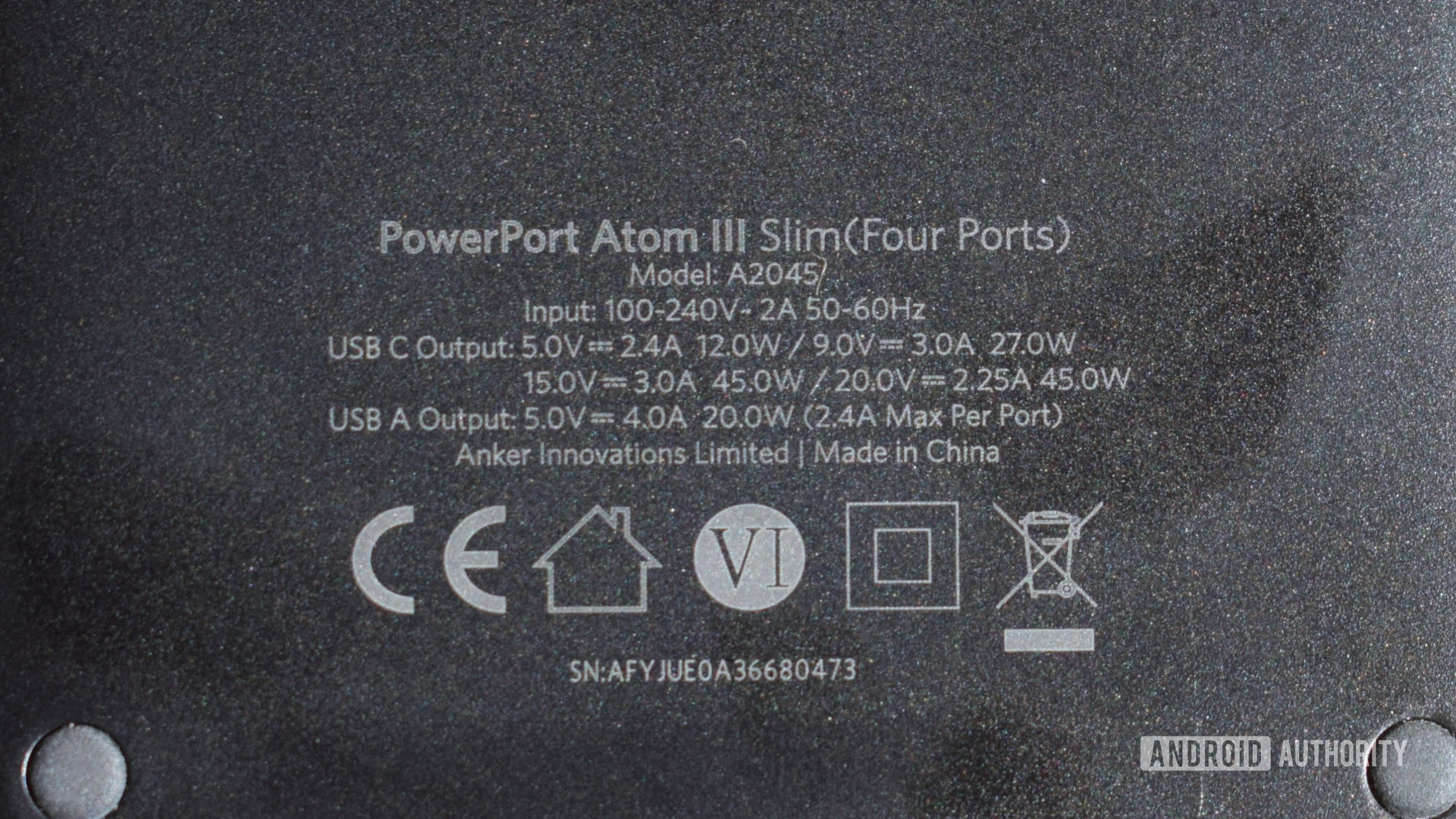 Anker PowerPort Atom III Slim  4 Ports - Desktop Charger… - Moment