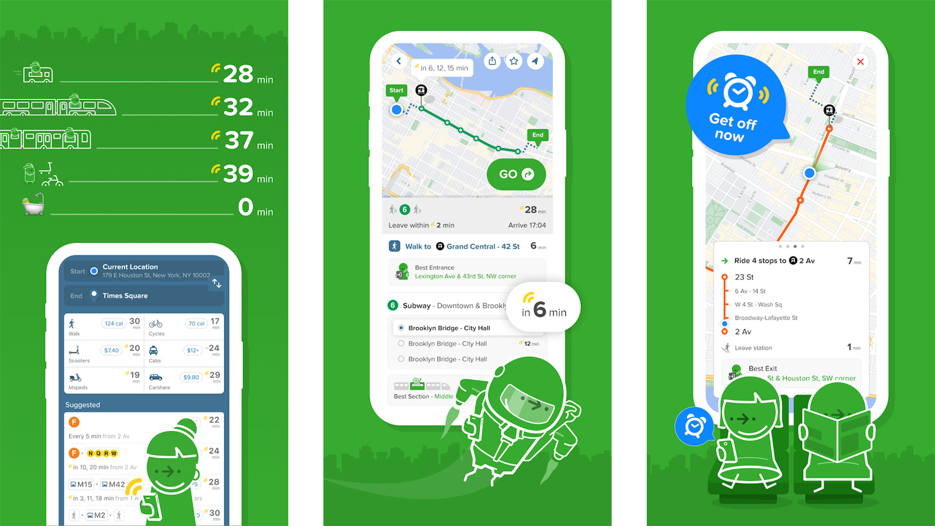 Citymapper screenshot 2022