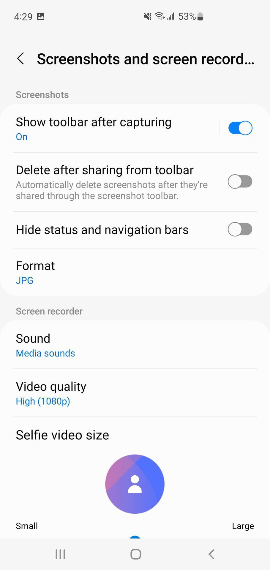 How to activate Samsung screenshot toolbar 3