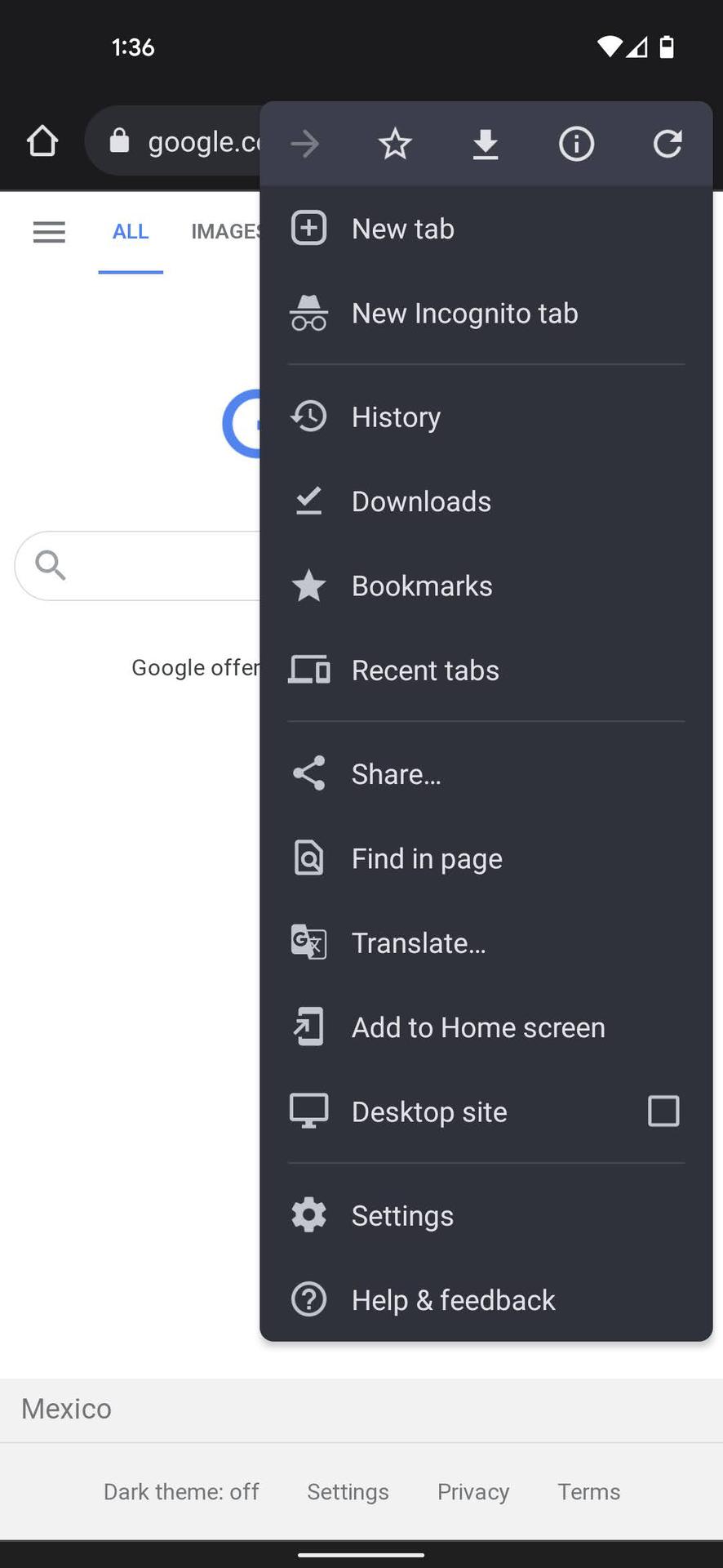 How to add Chrome shortcut 1