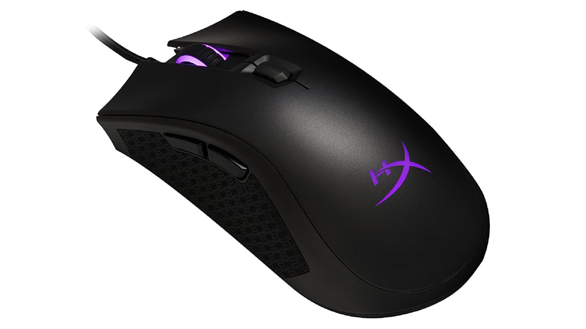 HyperX Pulsefire FPS Pro mouse on a white background