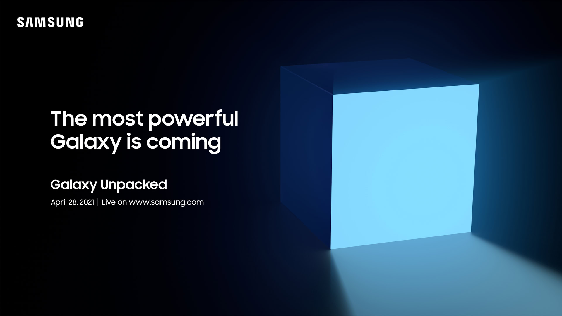 Samsung Galaxy Unpacked April 2021 Invite