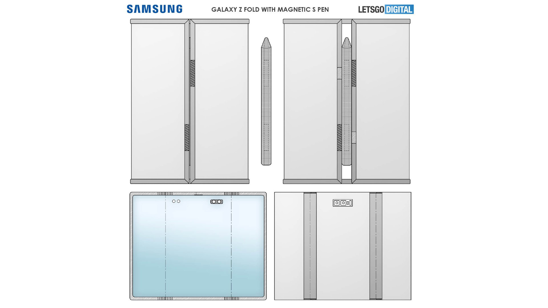 Samsung magnetic S Pen Patent