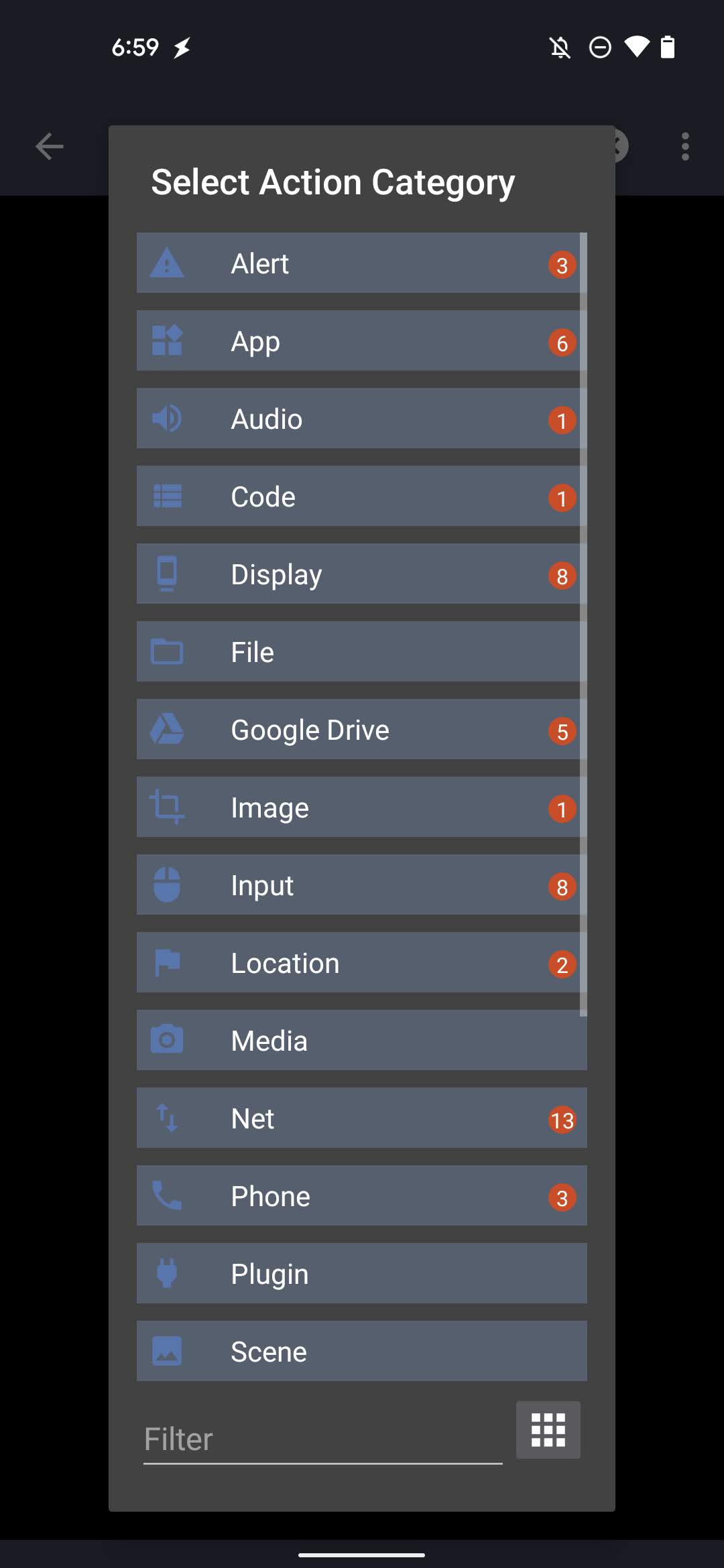 Tasker Creating Actions 2