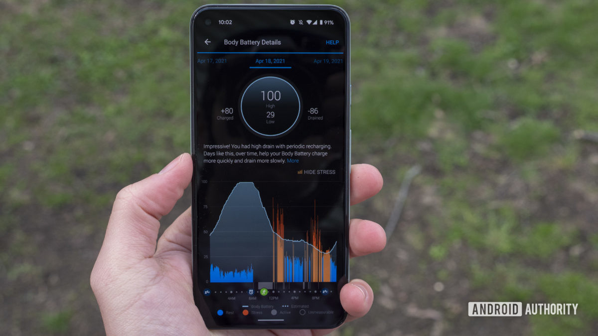 Garmin Body Battery Is it useful for health and fitness? Android