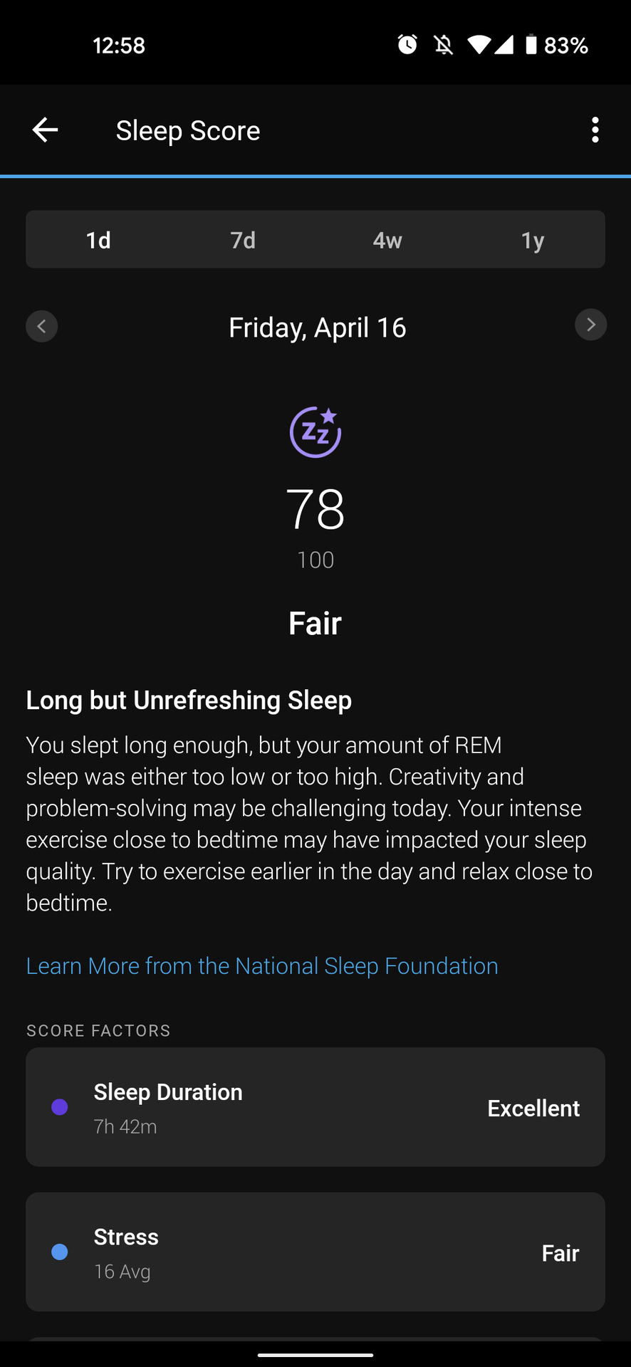 garmin venu 2 review sleep score data 2