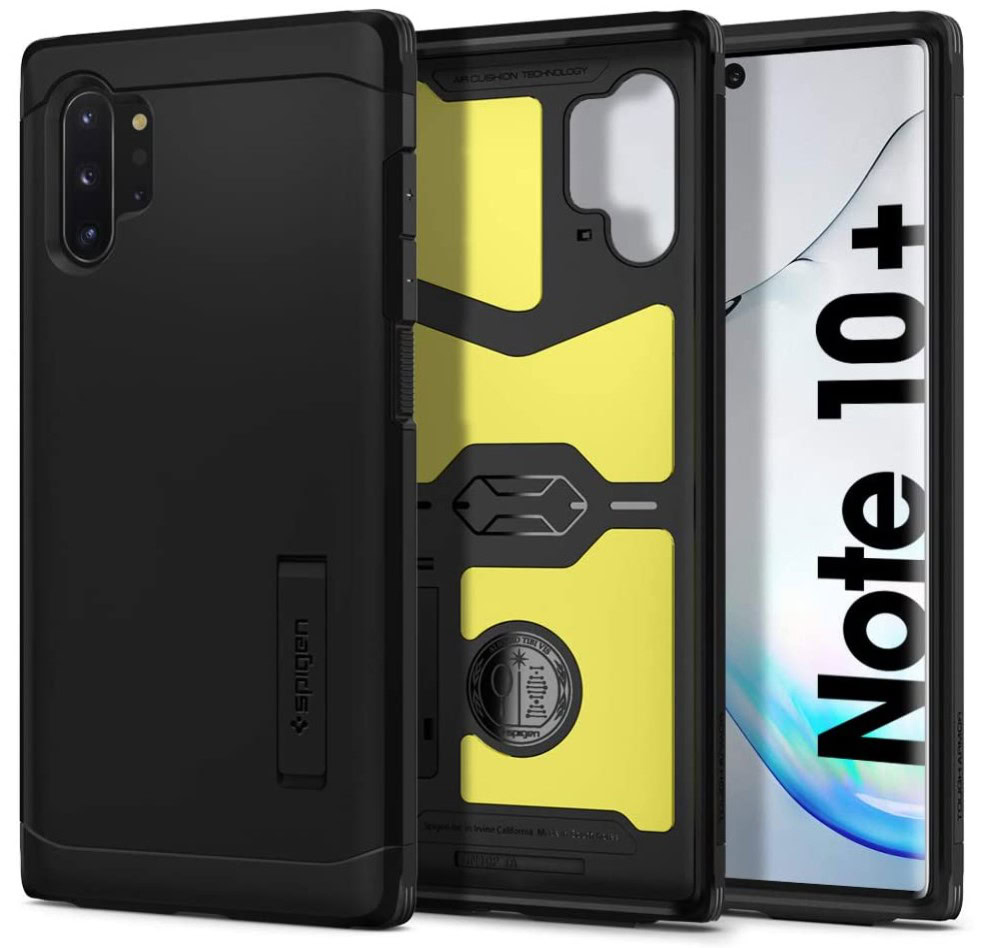 note 10 plus rugged spigen tough armor