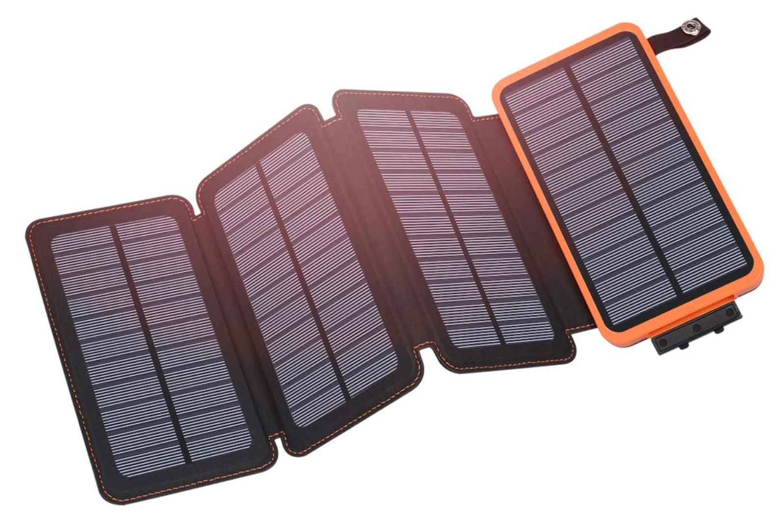 TIGPOW 6W Portable Solar Charger,Solar Power,Compatible with Phones/Tablets/GPS and Other Devices Charging,for Family Camping/Travel/Hiking Various Outdoor Activities 