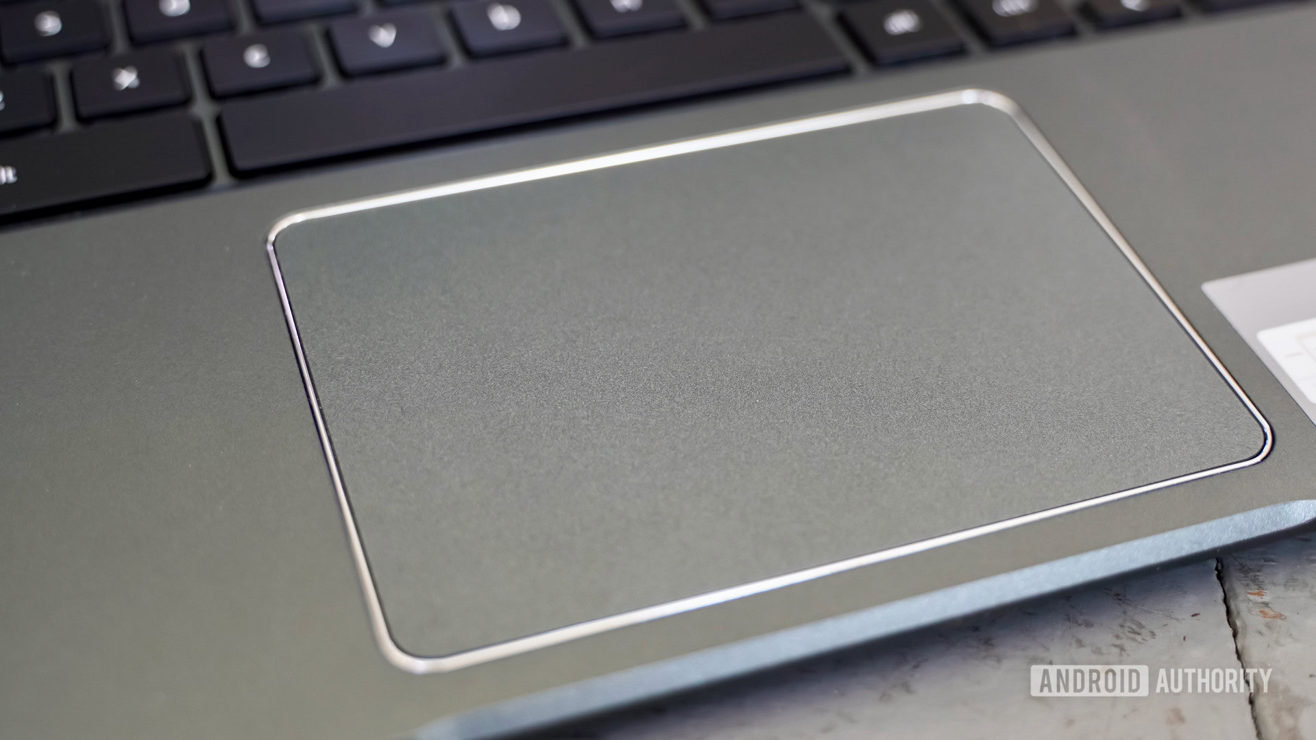 Acer Chromebook Spin 514 trackpad closeup