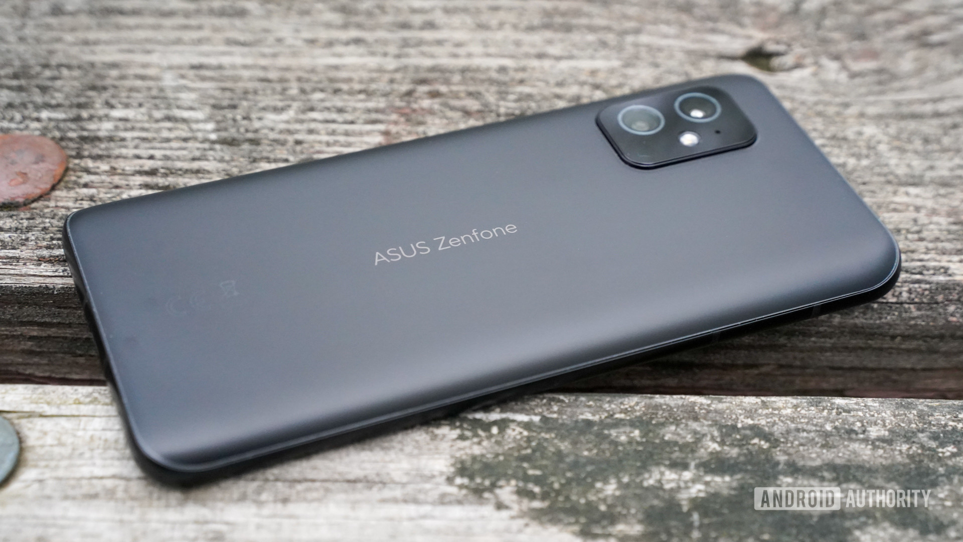 Asus Zenfone 8 on the table