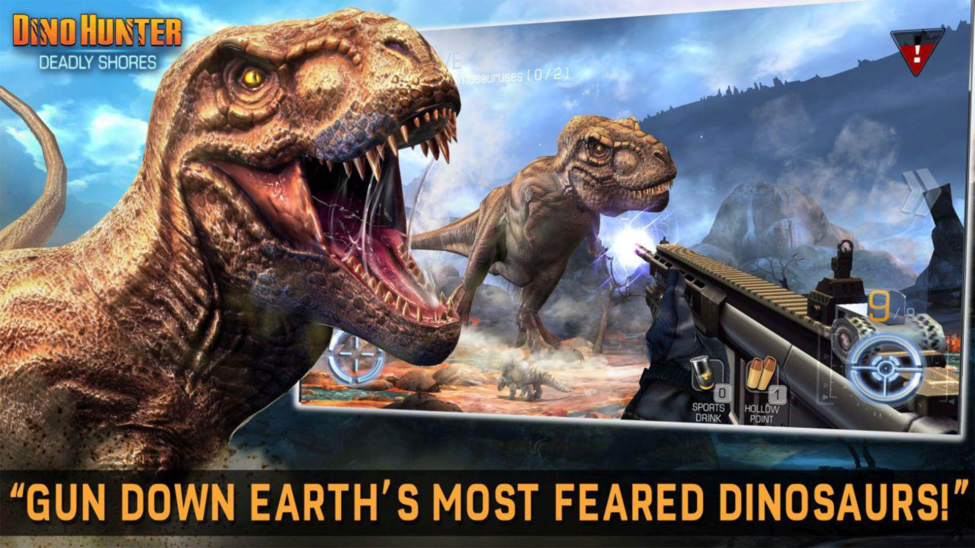 Dino Hunter Deadly Shores screenshot 2022