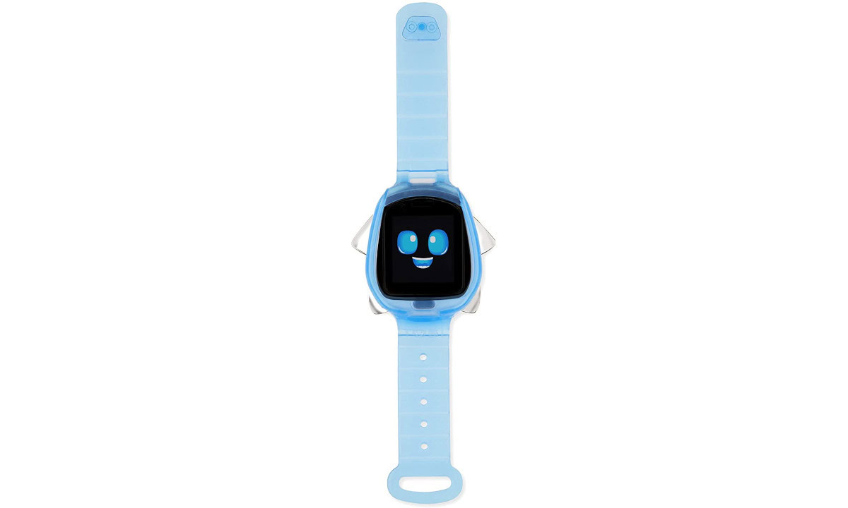 A product image of a Little Tikes Robot Smartwatch in blue highlights one of the more toy-centric options available for little kids.