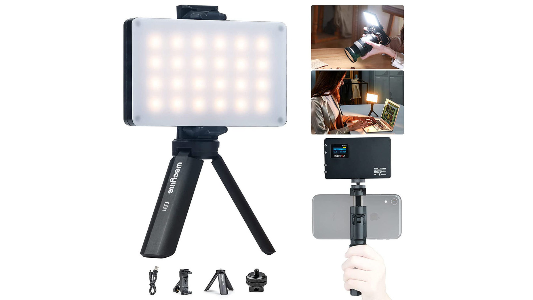 Viltrox LED Lighting Kit - Smartphone photography accessories