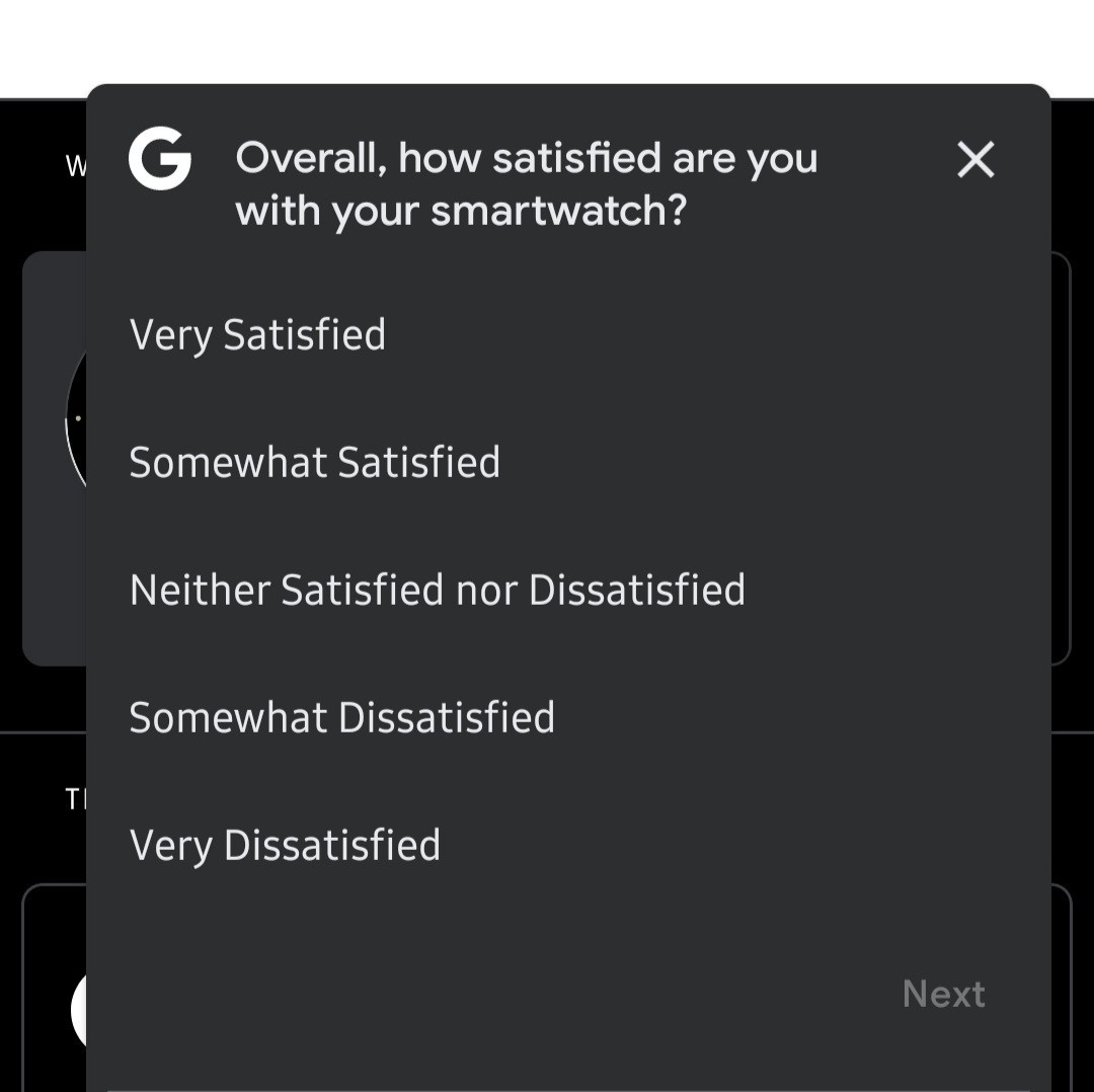 Wear OS survey android central