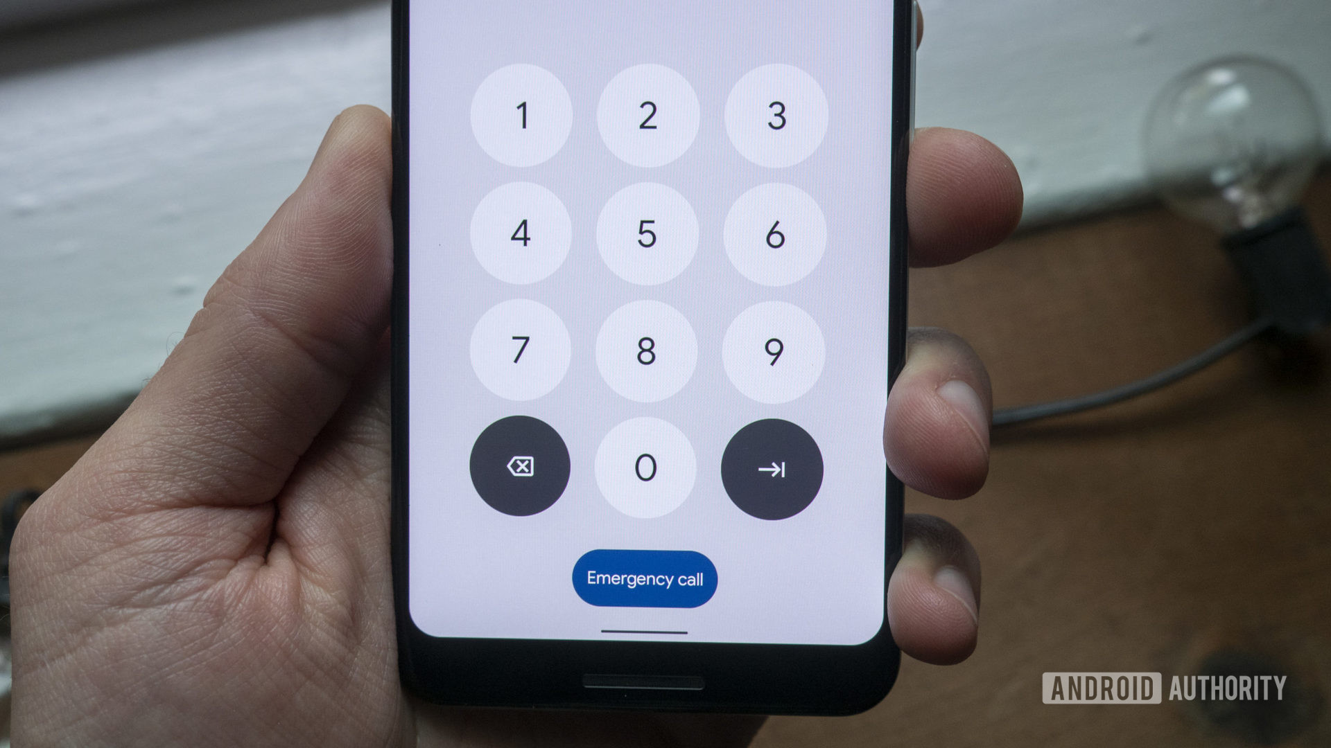 android 12 beta 1 hands on pin pad password lock screen