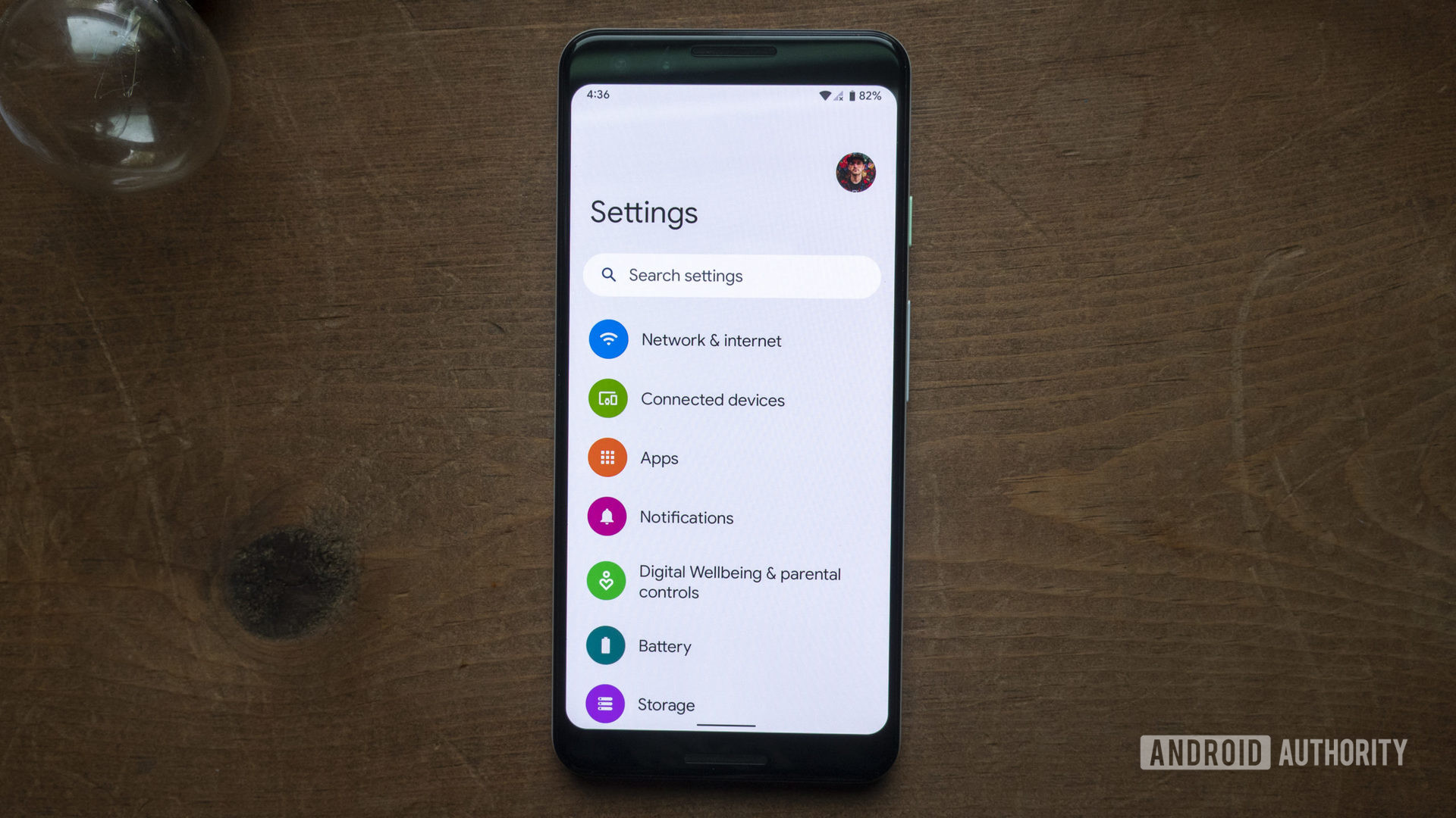 android 12 beta 1 hands on settings menu