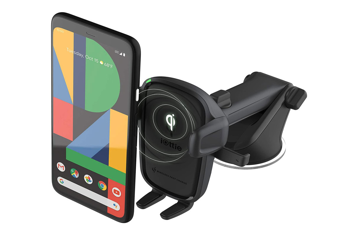 iottie wireless charger car mount