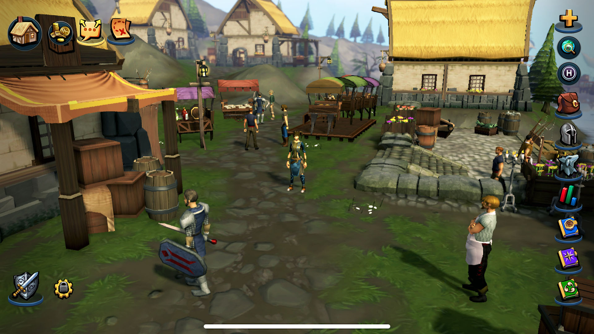 best new Android games - RuneScape screenshot