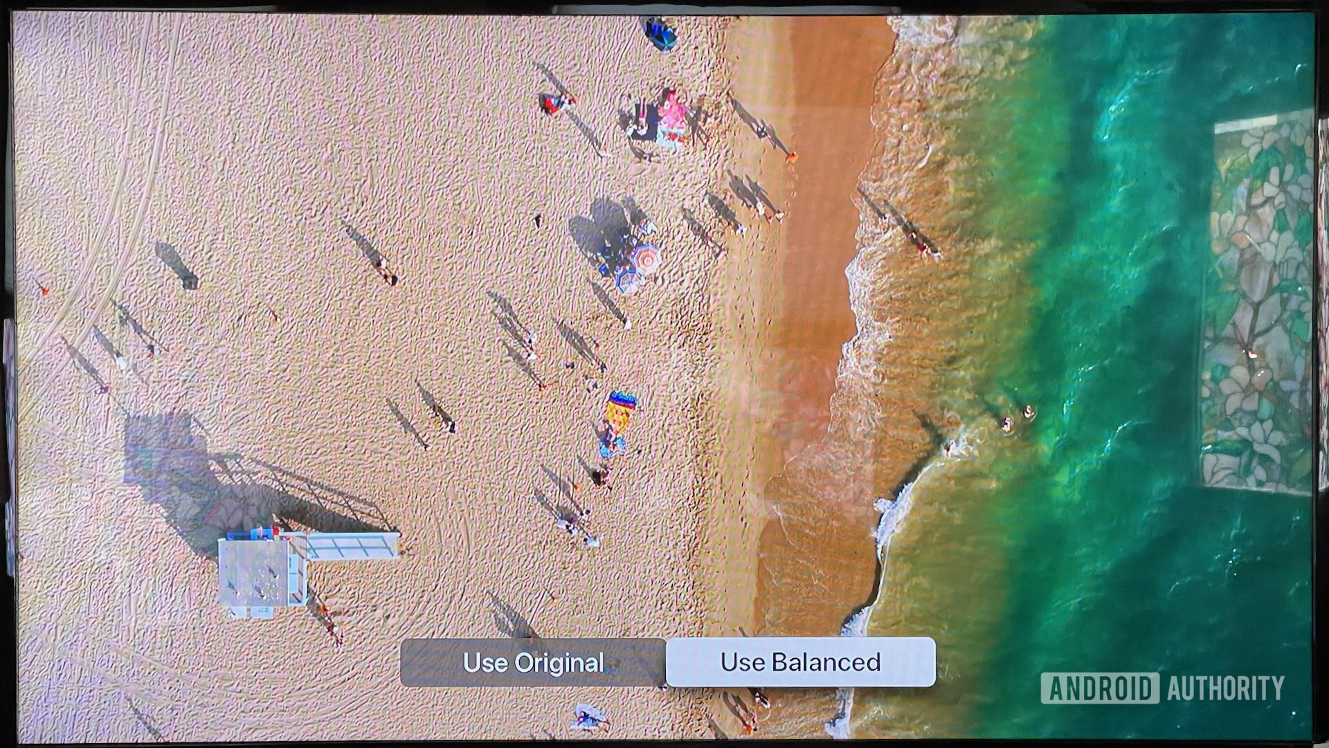 Apple TV 4K Color balance balanced