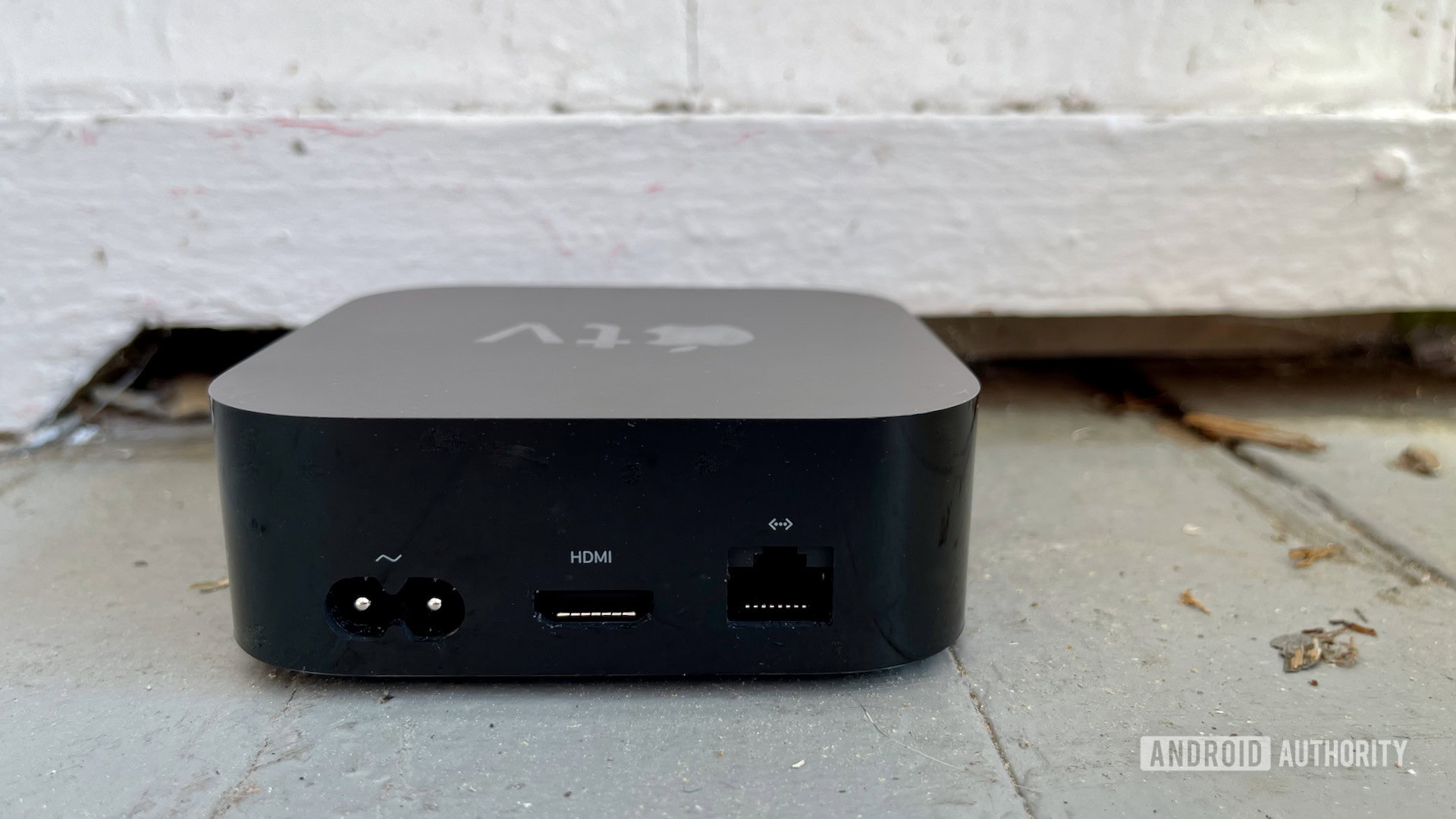 Apple TV 4K rear ports left