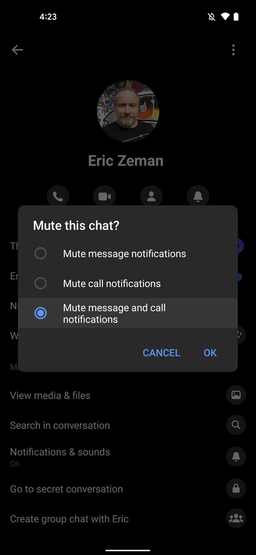 How to mute someone on Facebook 3