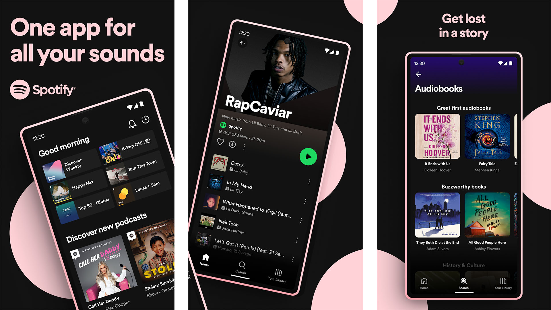 Spotify screenshot December 2022