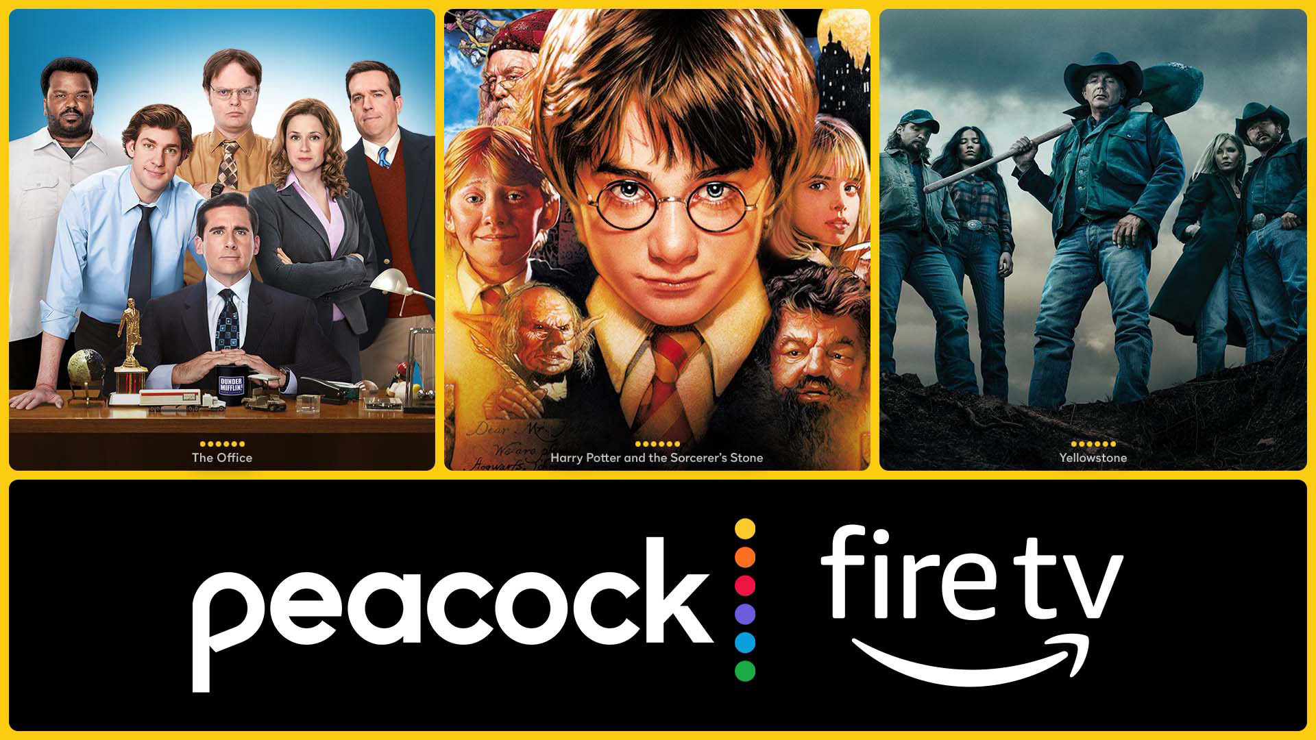 The entire Harry Potter series is now on HBO Max, by  Fire TV