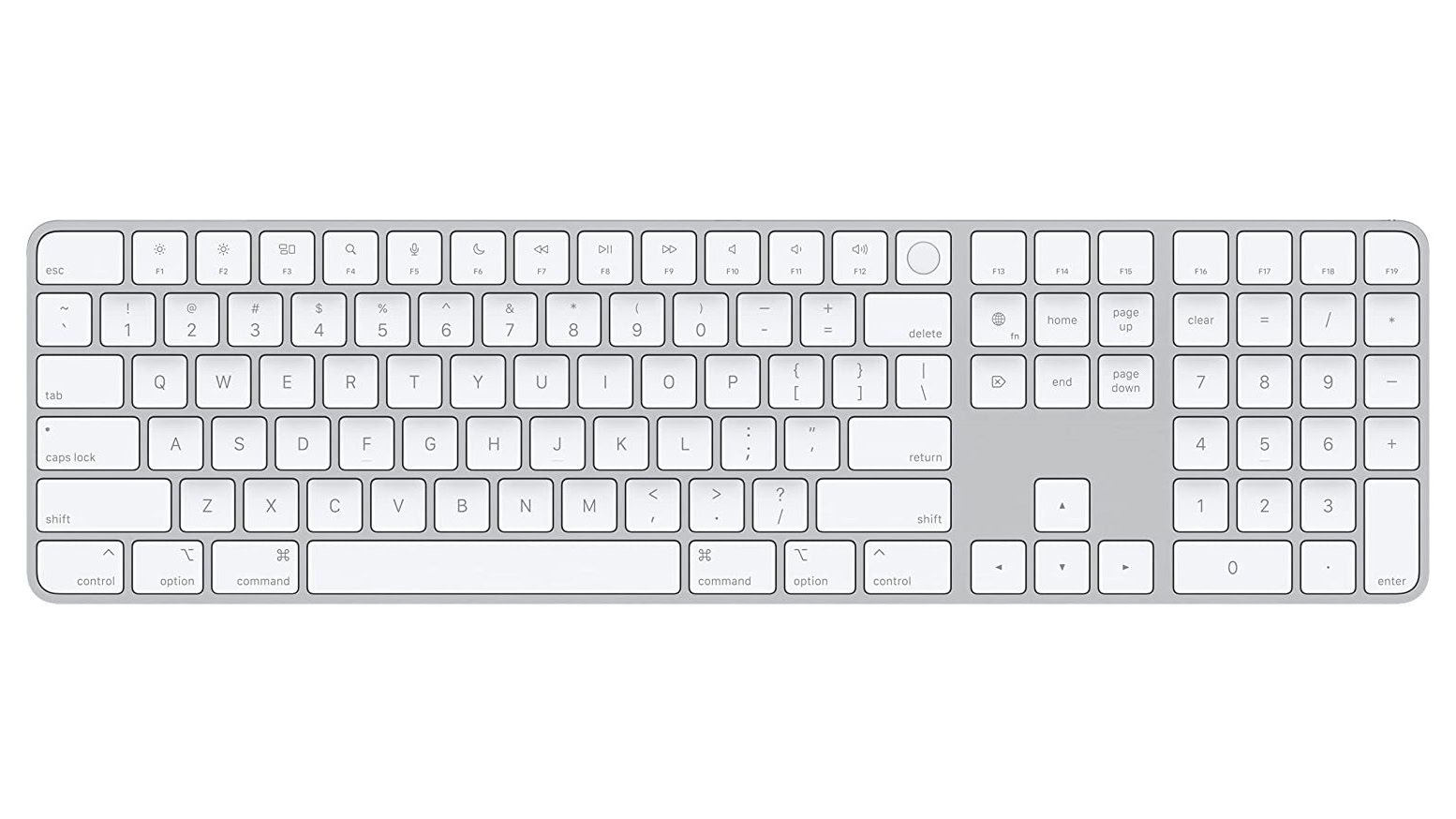 Apple Magic Keyboard with touch ID