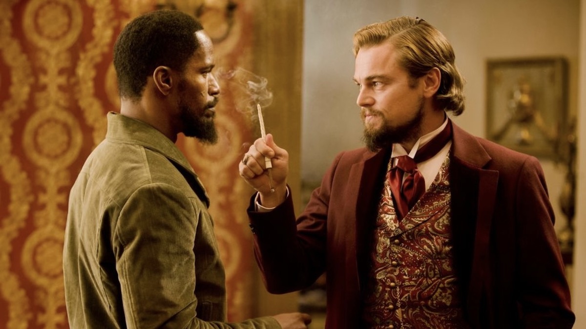 Jaime Foxx and Leonardo DiCaprio in Django Unchained - best netflix westerns