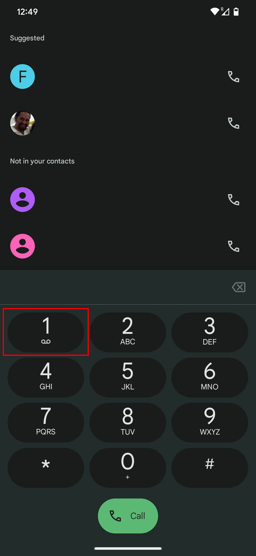 How to call your Voicemail on Android 2