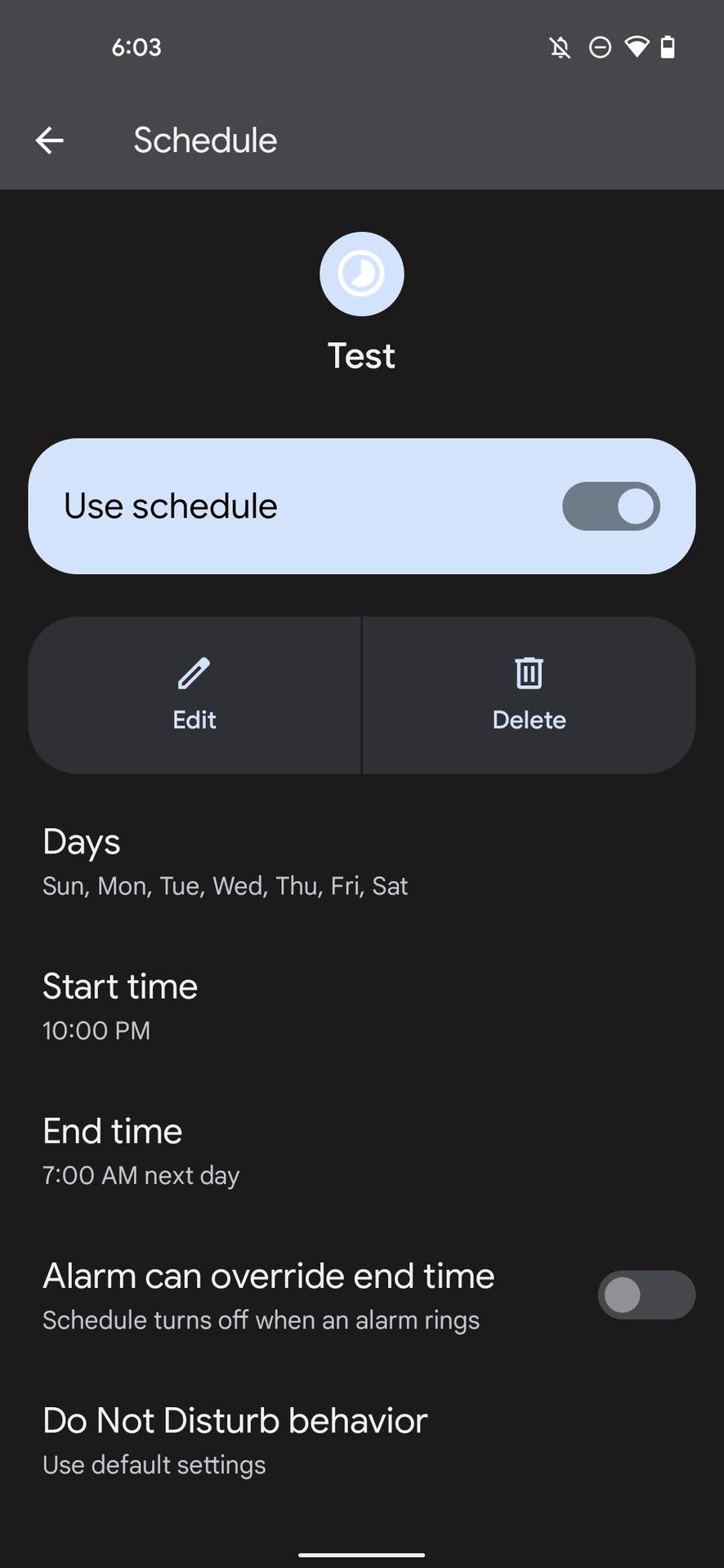 How to create a Do Not Disturb schedule 6