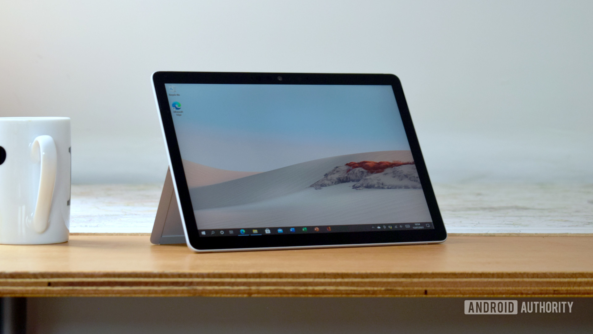 Microsoft Surface Go 2 standing
