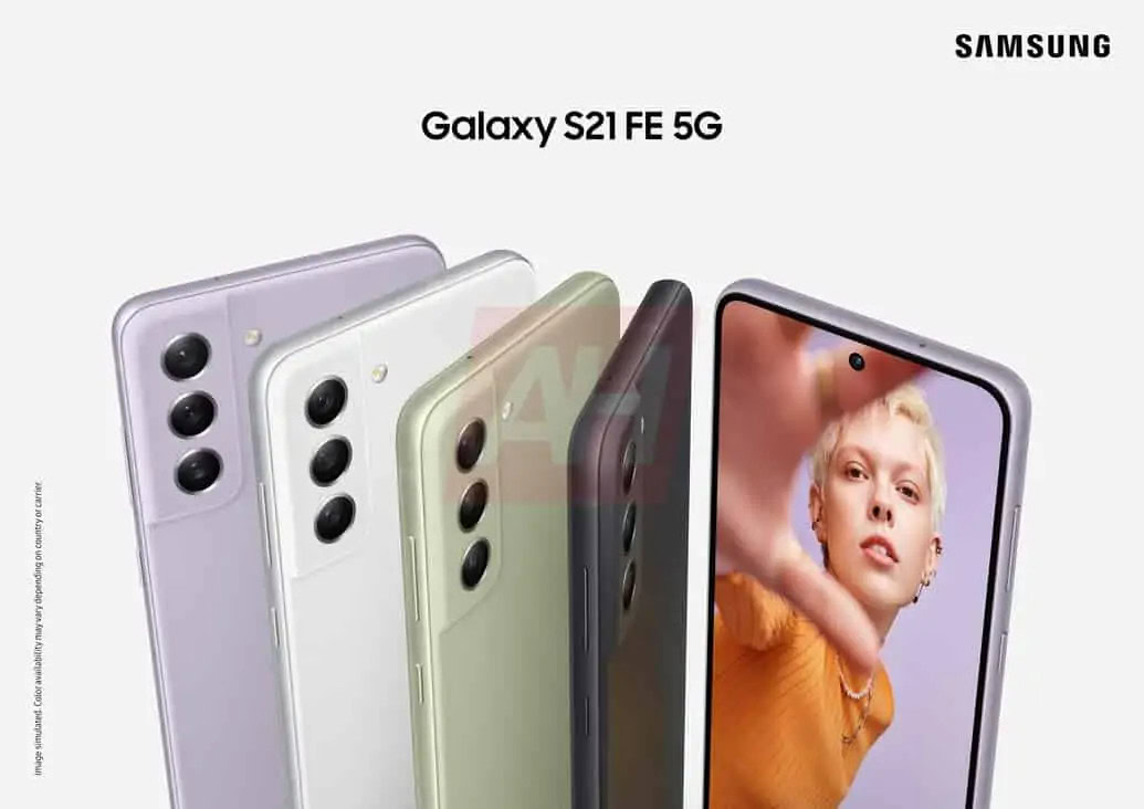 Samsung Galaxy S21 FE Leaked Press Image