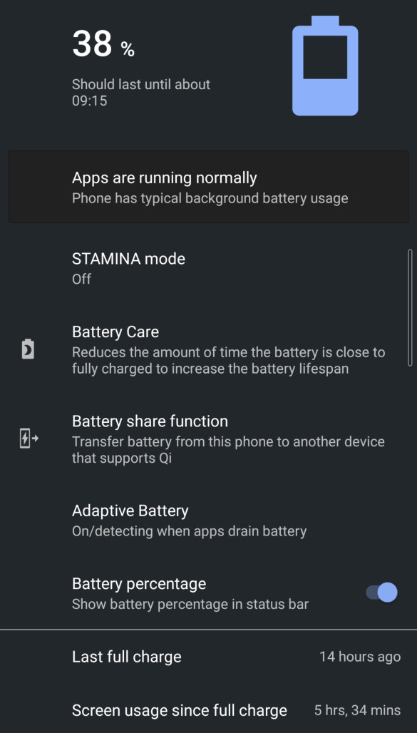 Sony Xperia 1 III battery day 2