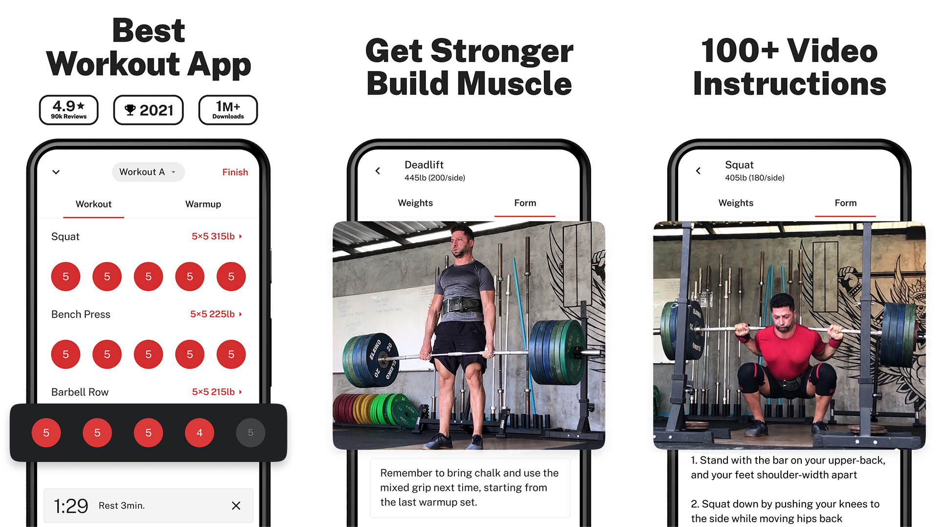 StrongLifts screenshot 2022