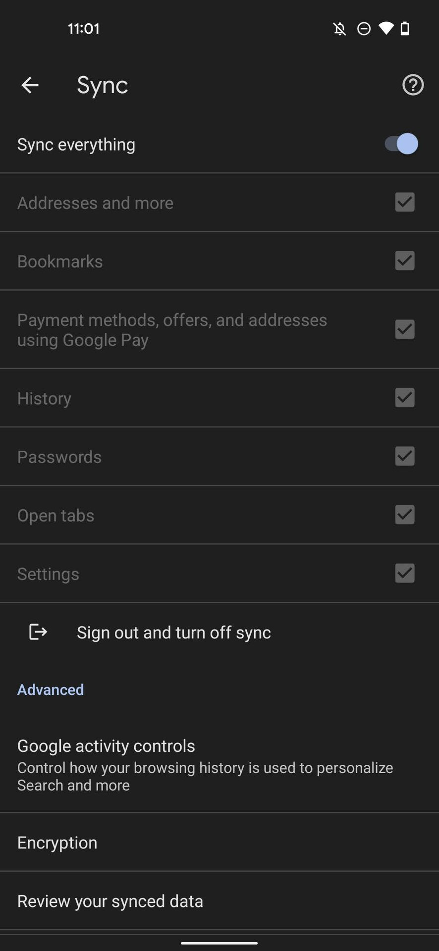 Sync on Android 3