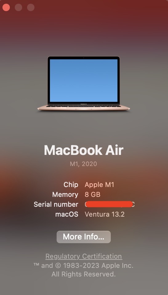 about macbook air