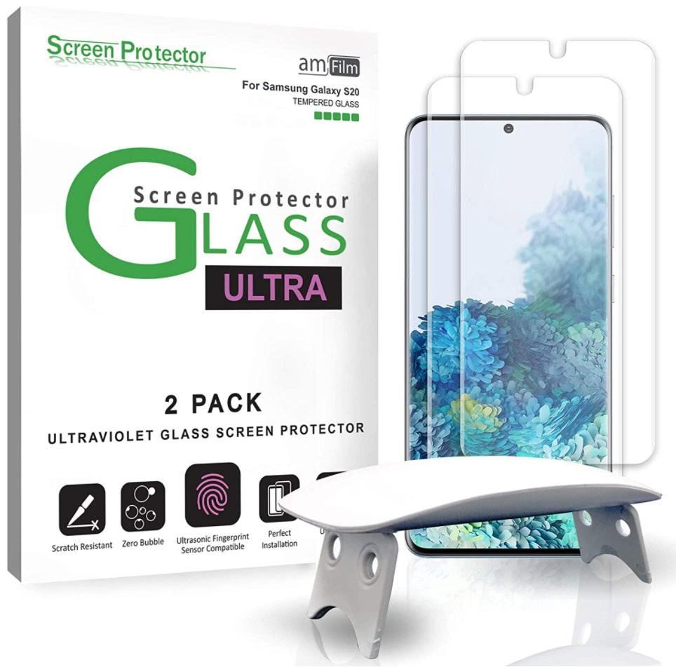 Impact and Stratch Protection Gadget Guard Tempered Glass with guardplus $150 Screen Protector for Samsung S20 FE 