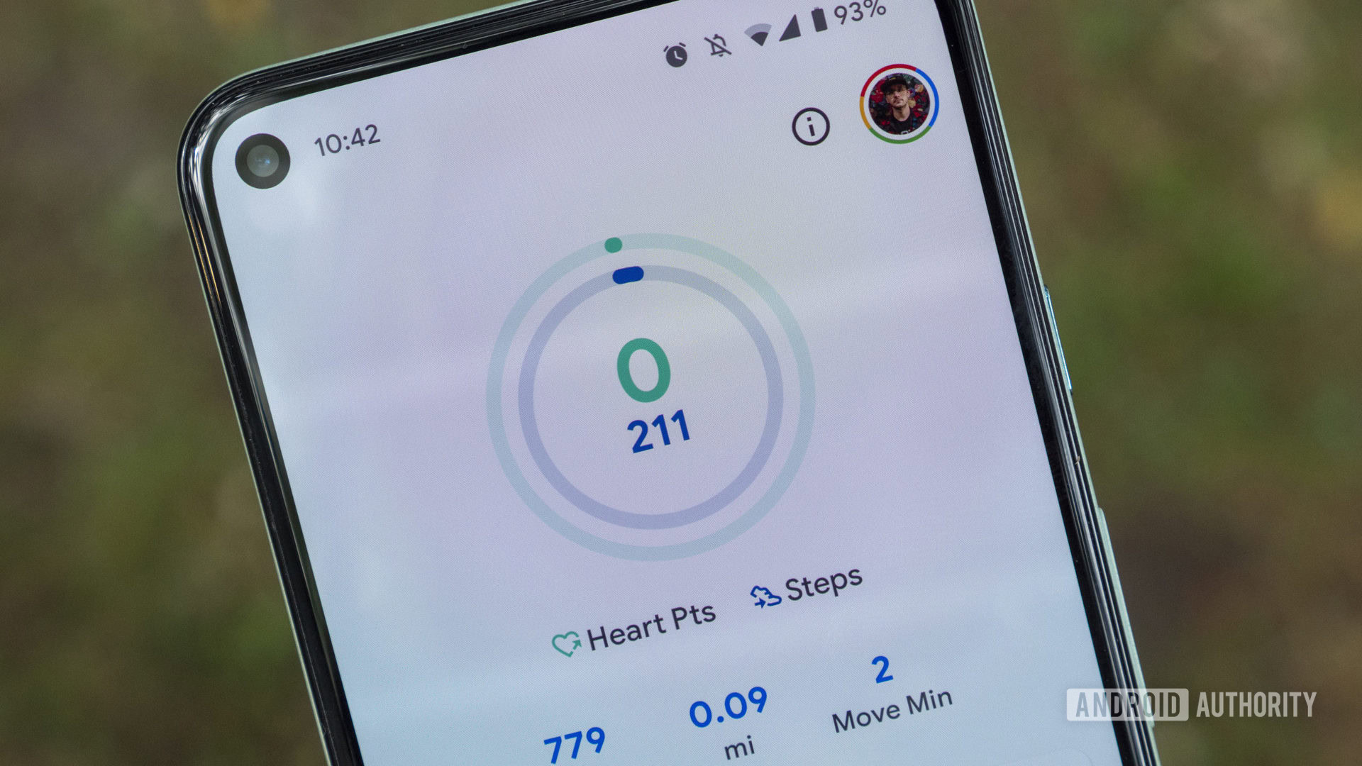 google fit home screen 2