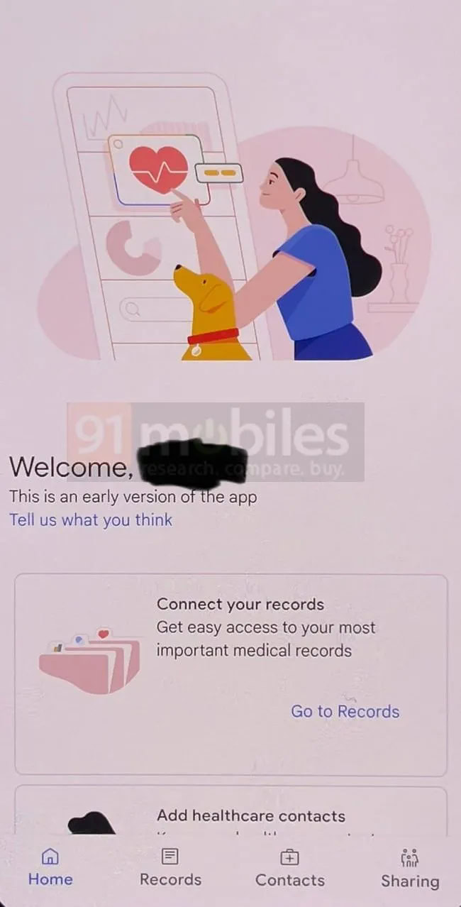 google health app screenshot leak 2