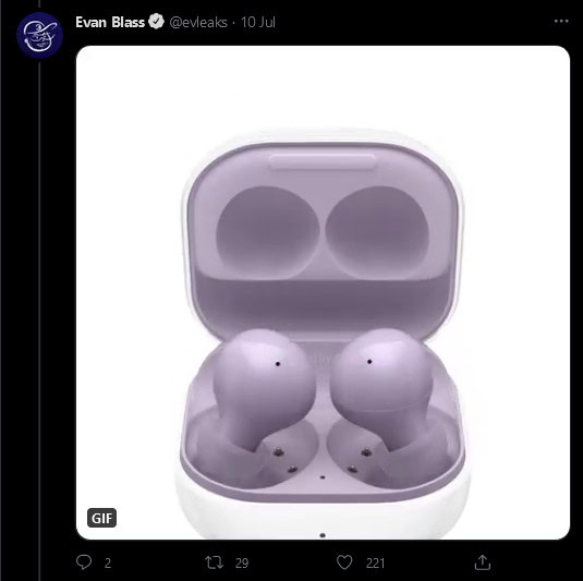 samsung galaxy buds 2 leak evan blass 1