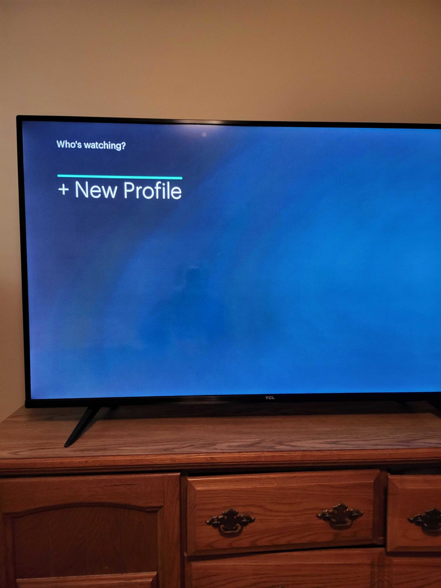 Add Hulu profile on TV 1